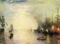 Keelman Heaving In Coals By Night - Joseph Mallord William Turner