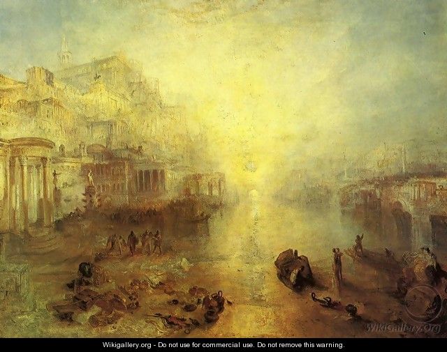 Ancient Italy Ovid Banished From Rome - Joseph Mallord William Turner