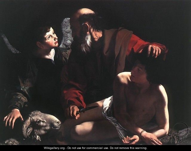 The Sacrifice of Isaac c. 1605 - Caravaggio