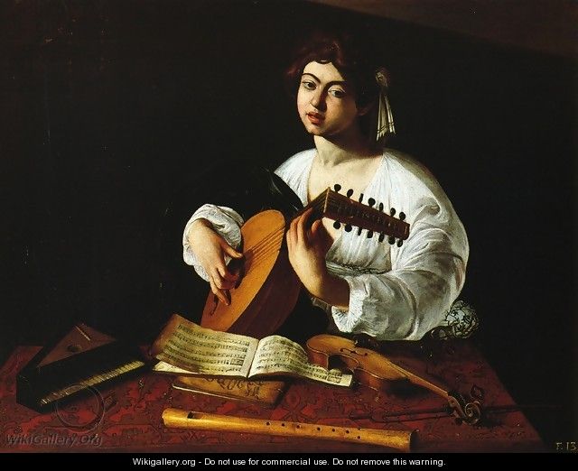 The Lute Player c. 1600 - Caravaggio