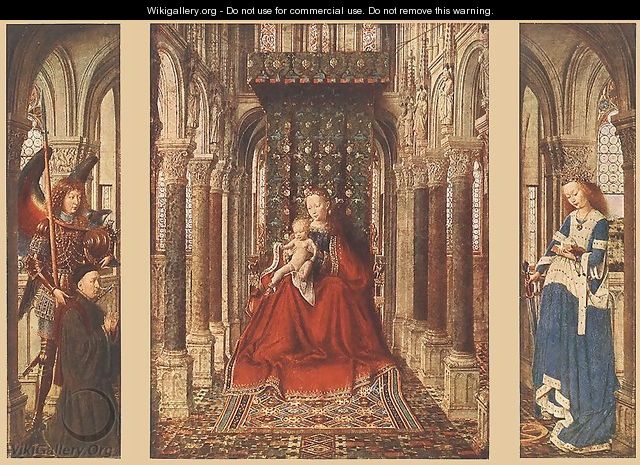 Small Triptych c. 1437 - Jan Van Eyck - WikiGallery.org, the largest ...
