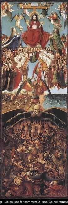 Last Judgment 1420-25 - Jan Van Eyck