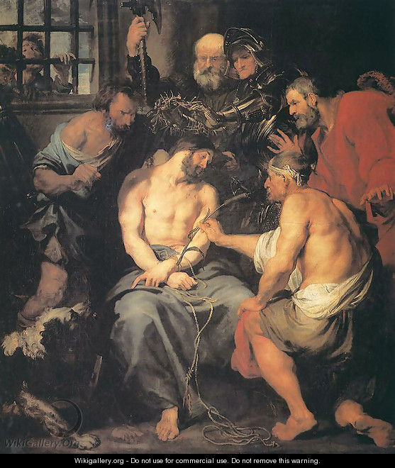 Crowning with Thorns 1618-20 - Sir Anthony Van Dyck