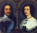 Charles I Of England And Henrietta Of France - Sir Anthony Van Dyck