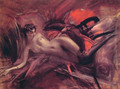 Reclining Nude2 - Giovanni Boldini