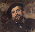 Portrait Of The Artist Ernest Ange Duez - Giovanni Boldini
