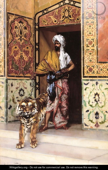 The Pashas Favourite Tiger - Rudolph Ernst