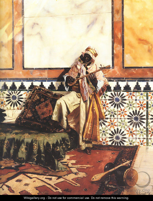 Gnaoua In A North African Interior - Rudolph Ernst
