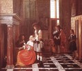 The Card-Players 1663-65 - Pieter De Hooch