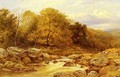 On The Llugwy North Wales - Benjamin Williams Leader