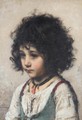 Young Girl - Alexei Alexeivich Harlamoff