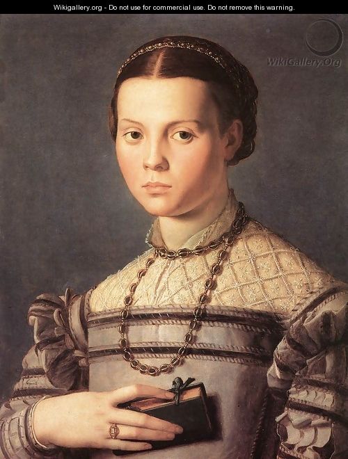 Portrait of a Young Girl 1541-45 - Agnolo Bronzino