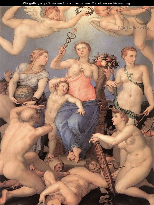 Allegory of Happiness 1564 - Agnolo Bronzino