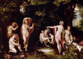 Diana And Actaeon - Jan The Elder Brueghel