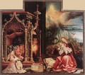 Concert of Angels and Nativity c. 1515 - Matthias Grunewald (Mathis Gothardt)