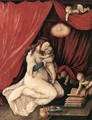 Virgin And Child In A Room 1516 - Hans Baldung Grien