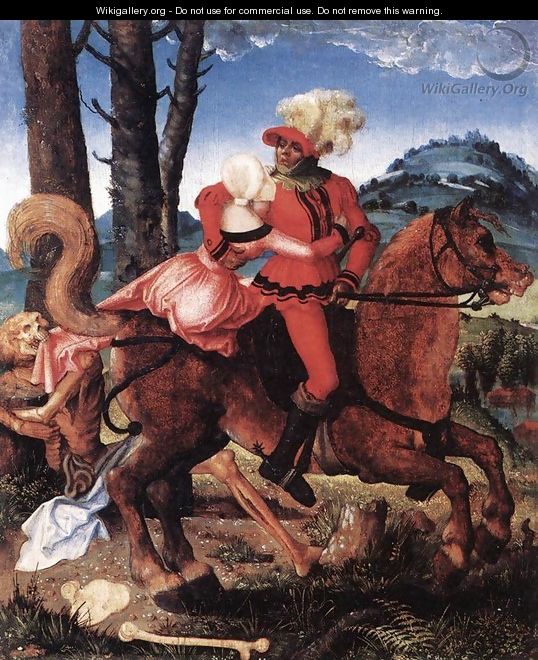 The Knight The Young Girl And Death 1505 - Hans Baldung Grien
