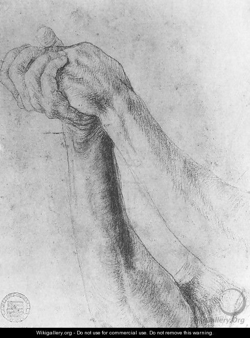 Upper Arm Study 1512-14 - Matthias Grunewald (Mathis Gothardt)