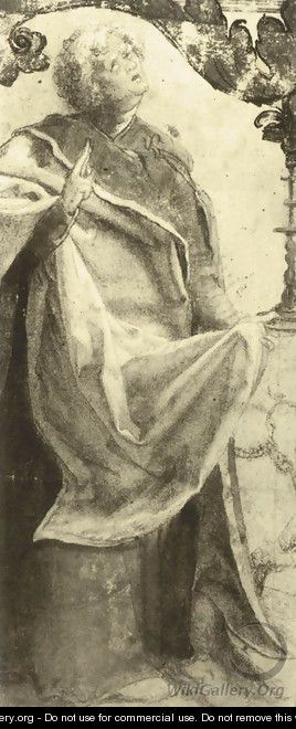 Study of an Apostle (1) c. 1511 - Matthias Grunewald (Mathis Gothardt)