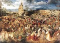 Christ Carrying the Cross 1564 - Pieter the Elder Bruegel