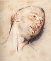 Head of a Man - Jean-Antoine Watteau