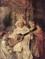 Gilles and his Family c. 1716 - Jean-Antoine Watteau