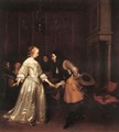 The Dancing Couple c. 1660 - Gerard Ter Borch