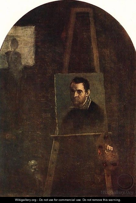 Self-Portrait c. 1604 - Annibale Carracci