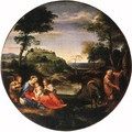 Rest on Flight into Egypt c. 1600 - Annibale Carracci