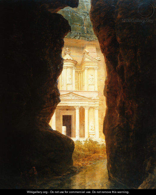 El Khasne Petra - Frederic Edwin Church