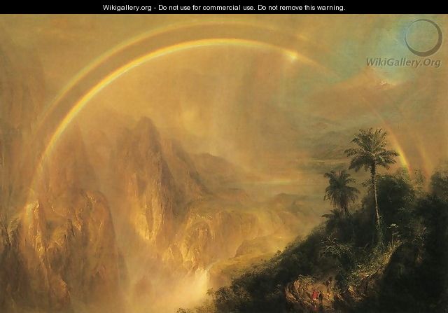 Rainy Season In The Tropics - Frederic Edwin Church