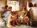 The Game Of Chance - Frederick Arthur Bridgman