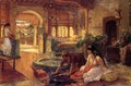 Orientalist Interior - Frederick Arthur Bridgman