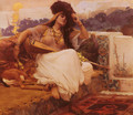 L Indolence - Frederick Arthur Bridgman