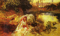 At The Oasis - Frederick Arthur Bridgman