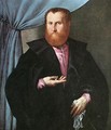 Portrait Of A Man In Black Silk Cloak - Lorenzo Lotto