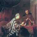 Lady Sealing A Letter - Jean-Baptiste-Simeon Chardin