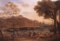 Harbour Scene with Grieving Heliades c. 1640 - Claude Lorrain (Gellee)