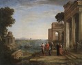 Aeneas's Farewell to Dido in Carthago 1676 - Claude Lorrain (Gellee)