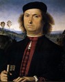 Portrait of Francesco delle Opere 1494 - Pietro Vannucci Perugino