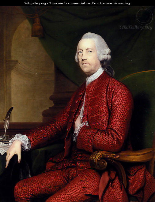 Portrait Of John Simpson Of Bradley Hall Northumberland (1710 1786) - Sir Joshua Reynolds