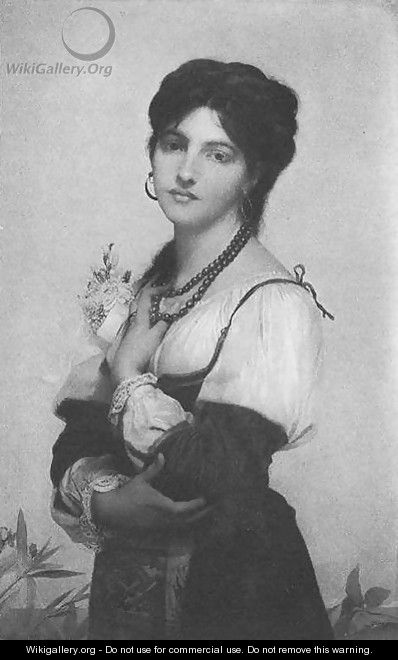 A Bride Of Sorrento - Jules Joseph Lefebvre