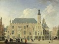 Haarlem: View of the Town Hall - Jan ten Compe