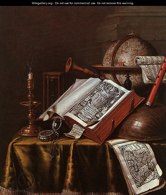 Still Life with Musical Instruments, Plutrach