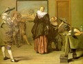 The Dancing Lesson 1627 - Pieter Codde
