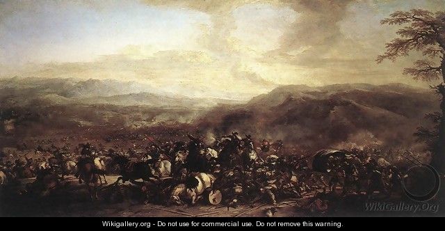 The Battle of Mongiovino - Giacomo Cortese (see COURTOIS, Jacques)