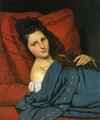 Half-length Woman Lying on a Couch 1829 - Joseph-Desire Court