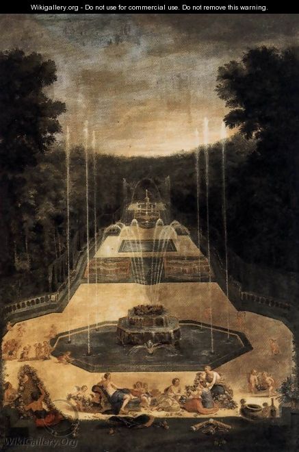 View of the Three-Fountain Grove (2) 1688-90 - Jean II Cotelle