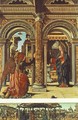 Annunciation and Nativity (Altarpiece of Observation) 1470 - Francesco Del Cossa