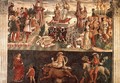 Allegory of April- Triumph of Venus (detail 1) 1476-84 - Francesco Del Cossa